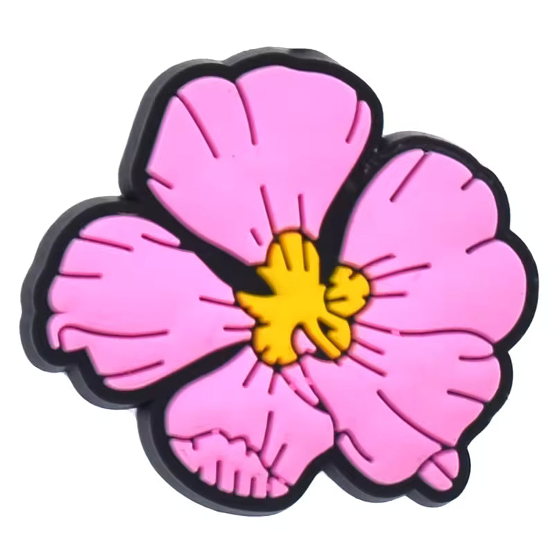 Pin's Hibiscus Rose