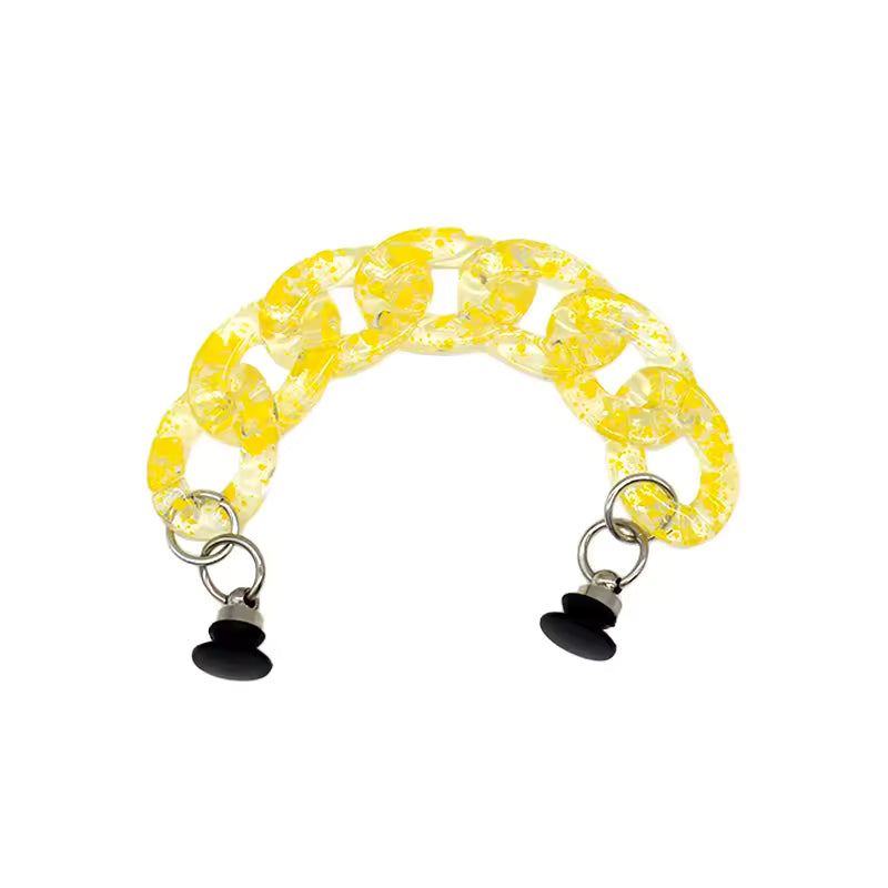 Pin's chaine jaune