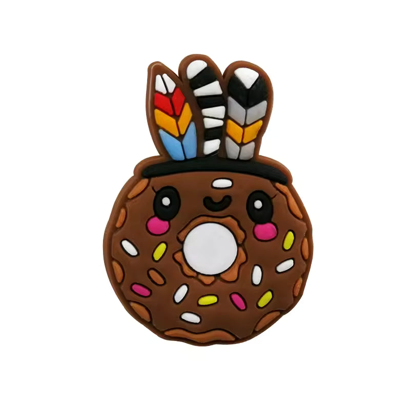Pin's donut's chocolat